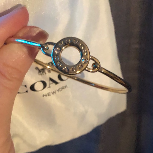 Gold Coach Bangle - Picture 1 of 2